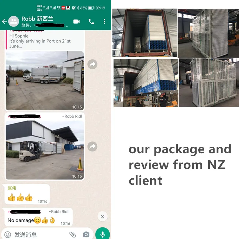 package for prefabricated house container